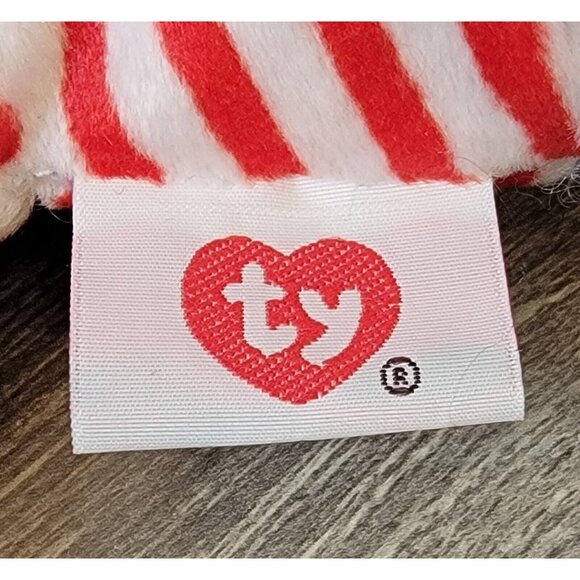 Vintage 1999 Ty Pillow Pal Sparkler Patriotic Bear Plush Stuffed Animal Toy - Picture 7 of 10